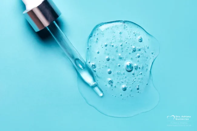 Ácido hialurónico utilizado en tratamientos de estética facial